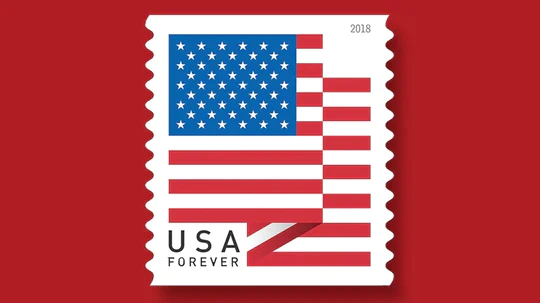 2018 U.S. Flag Forever Stamps Roll | Tool Stamps US Postage Stamps