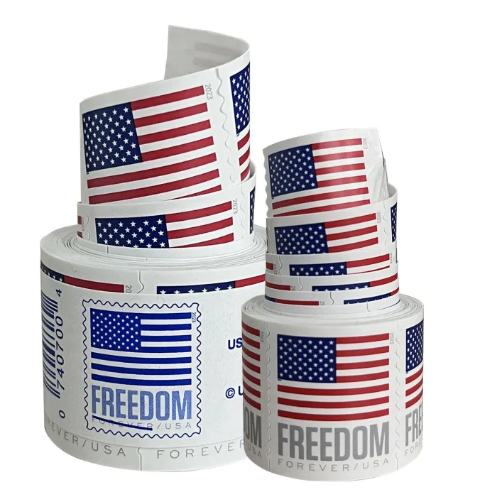 2023 U.S. Flag Forever Stamps 100 Rolls | Tool Stamps US Postage Stamps