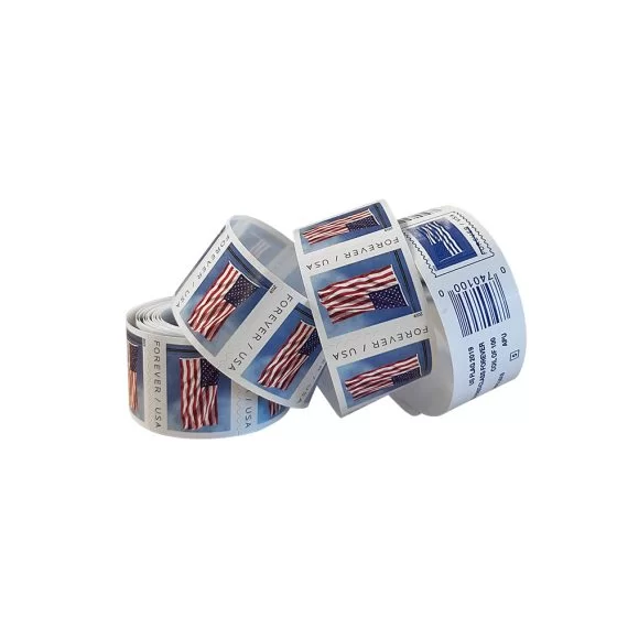 2019 U.S. Flag Forever Stamps 50 Rolls | Tool Stamps US Postage Stamps