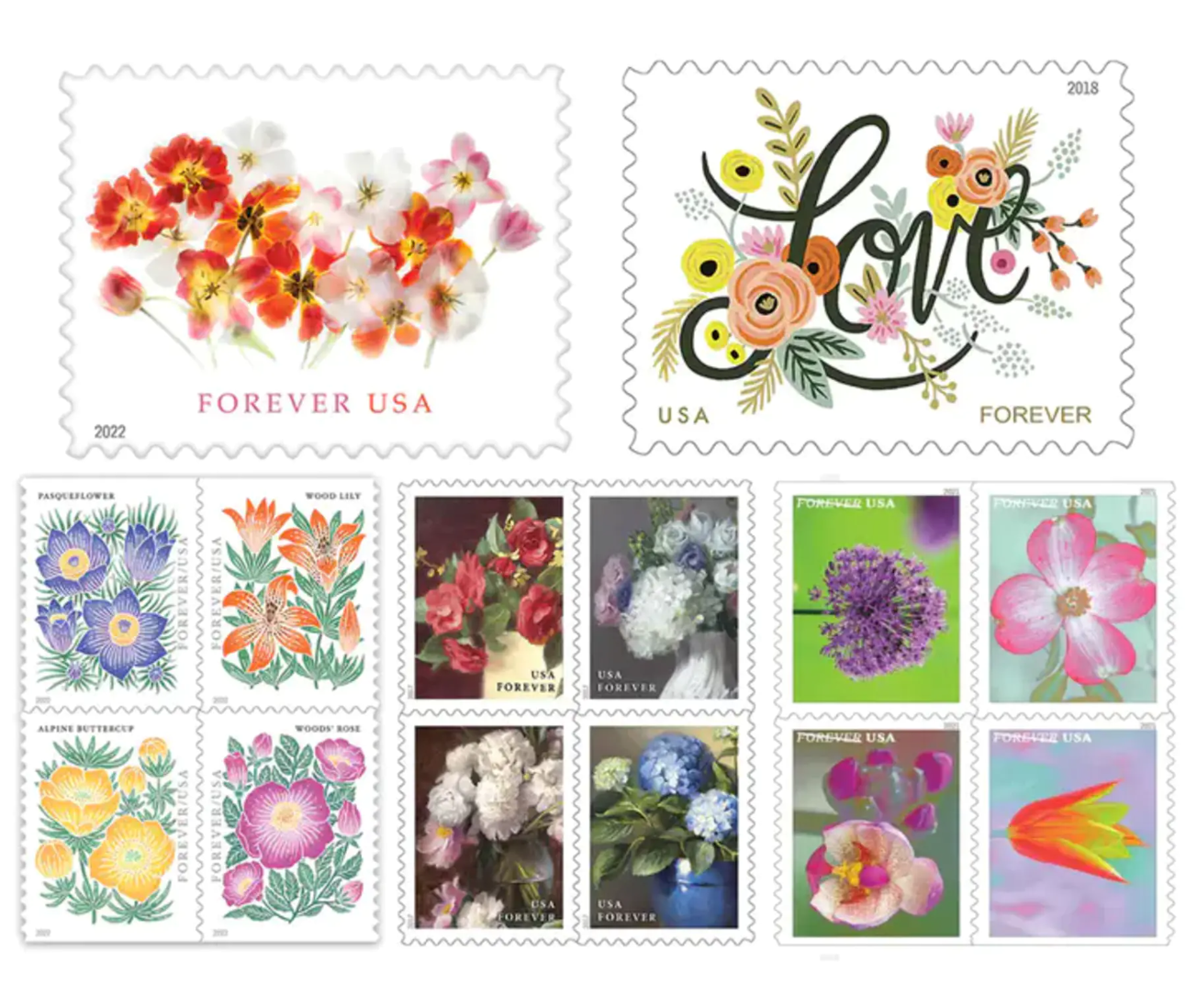 Flowers and nature - Tool Stamps